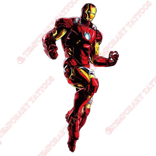 Iron Man Customize Temporary Tattoos Stickers NO.202